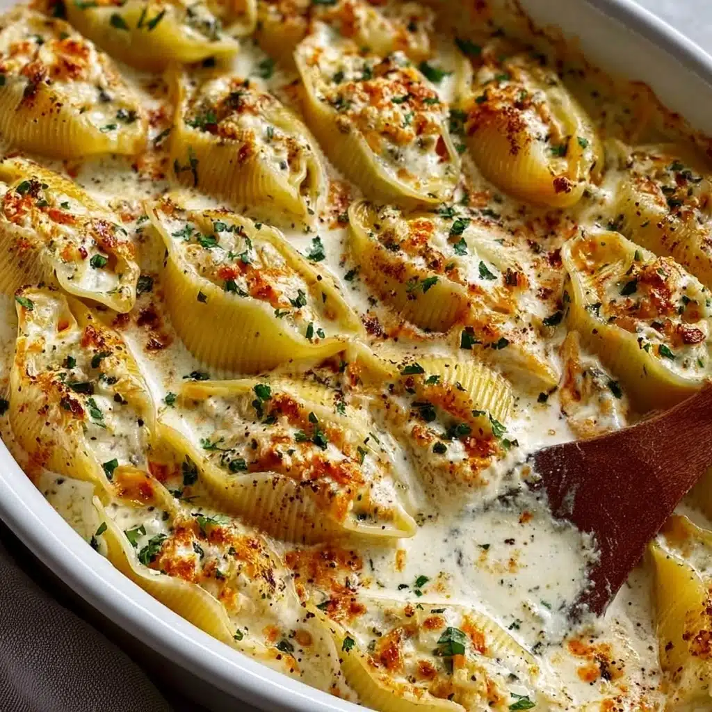 Creamy Cajun Chicken Stuffed Shells Recipe