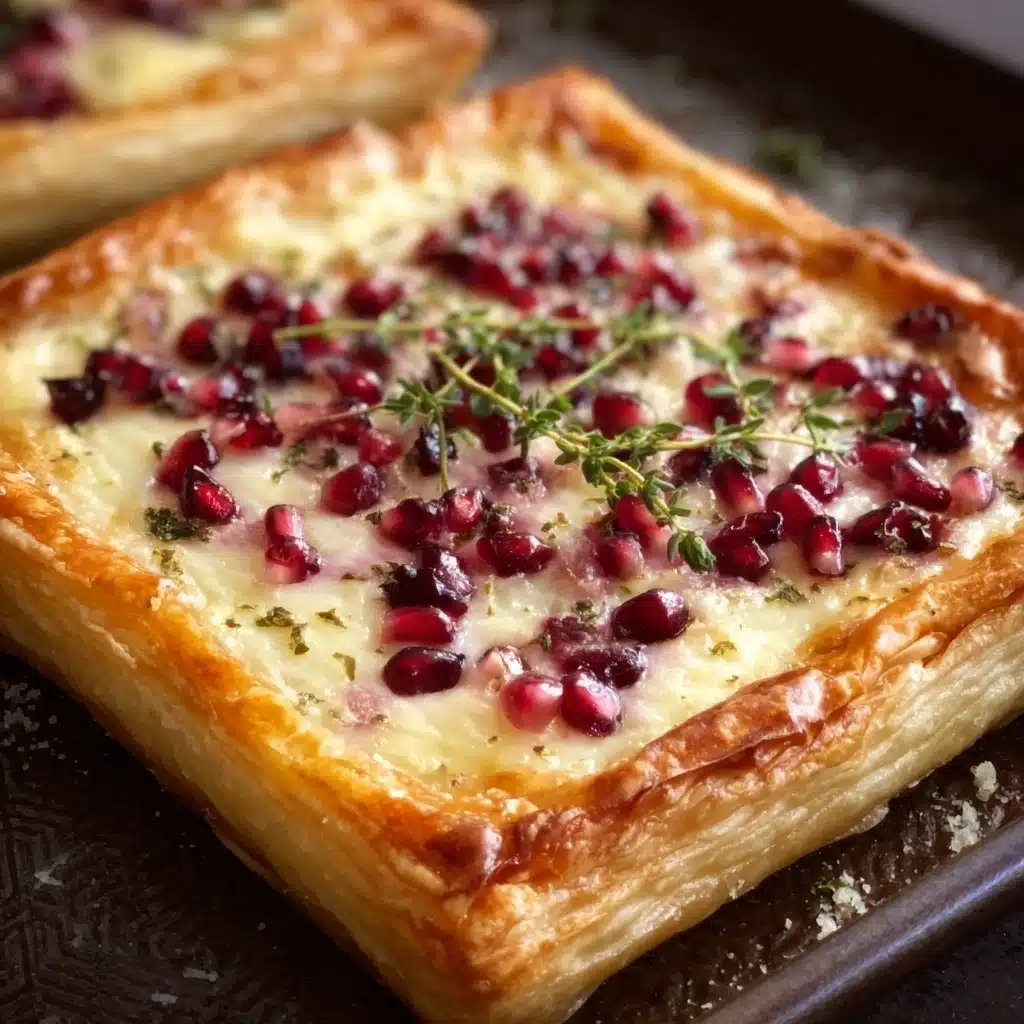 Cranberry Brie Tart with Pancetta & Thyme Recipe