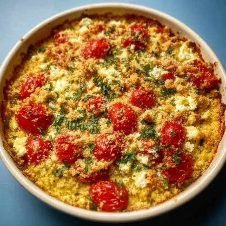 Feta and Tomato Couscous Bake Recipe