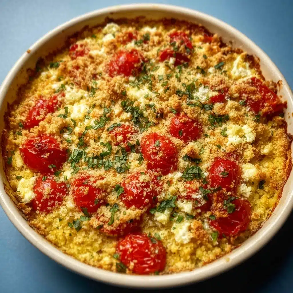 Feta and Tomato Couscous Bake Recipe