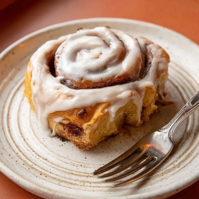 Pumpkin Cinnamon Rolls Recipe