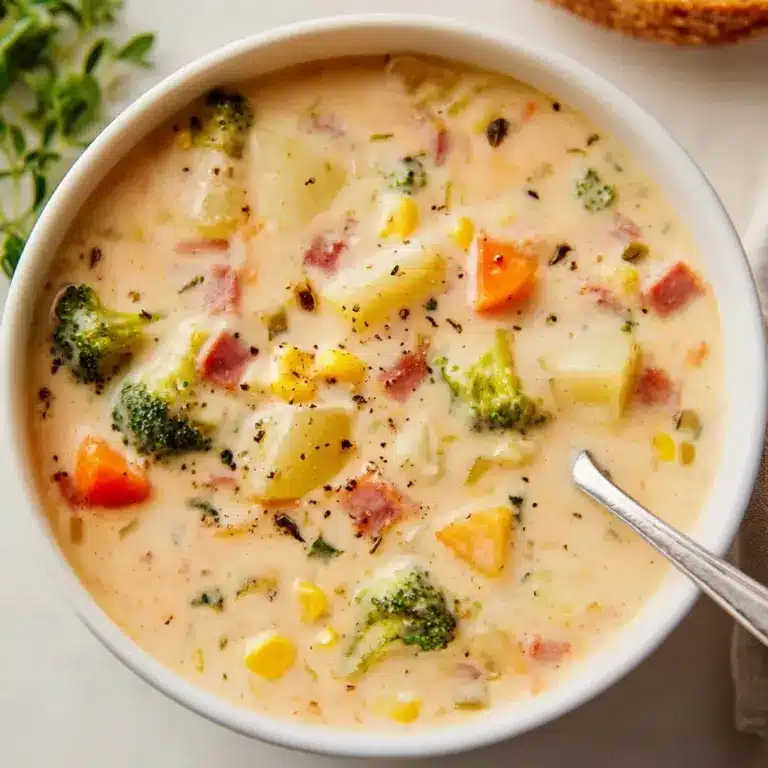Creamy Vegetable Soup Recipe