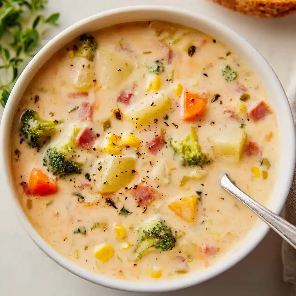 Creamy Vegetable Soup Recipe