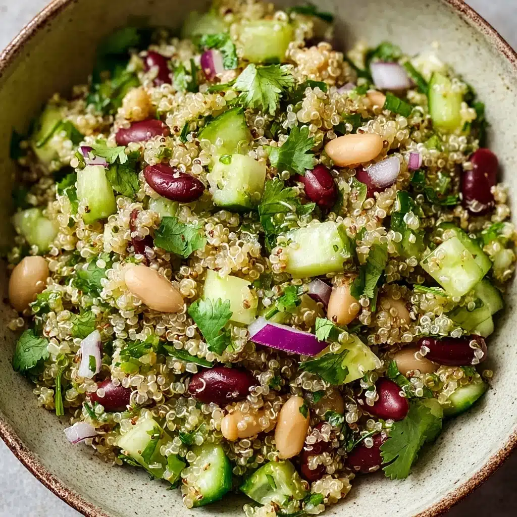 Cilantro Lime Quinoa Salad Recipe