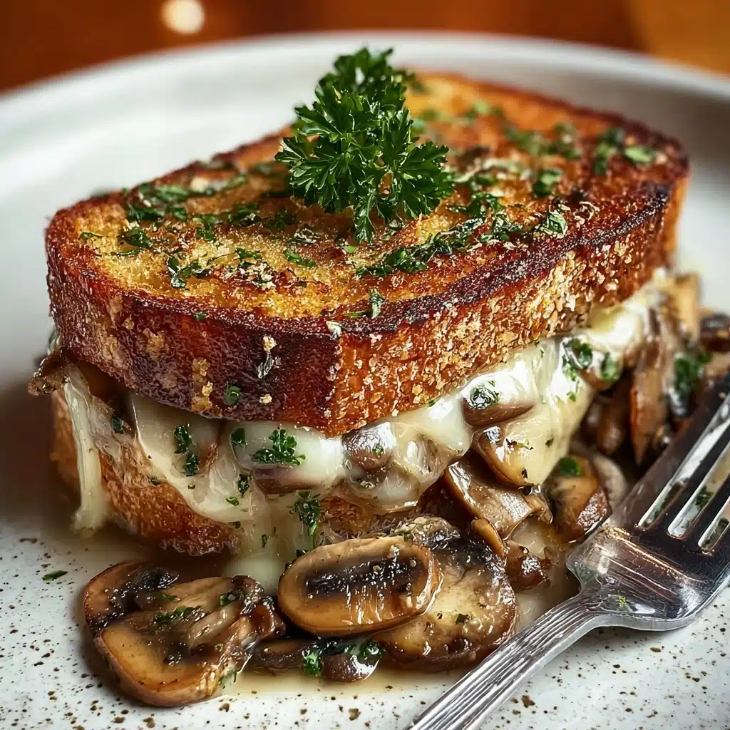 Swiss Mushroom Melt Sandwich Recipe