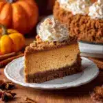 Pumpkin Streusel Cheesecake Recipe