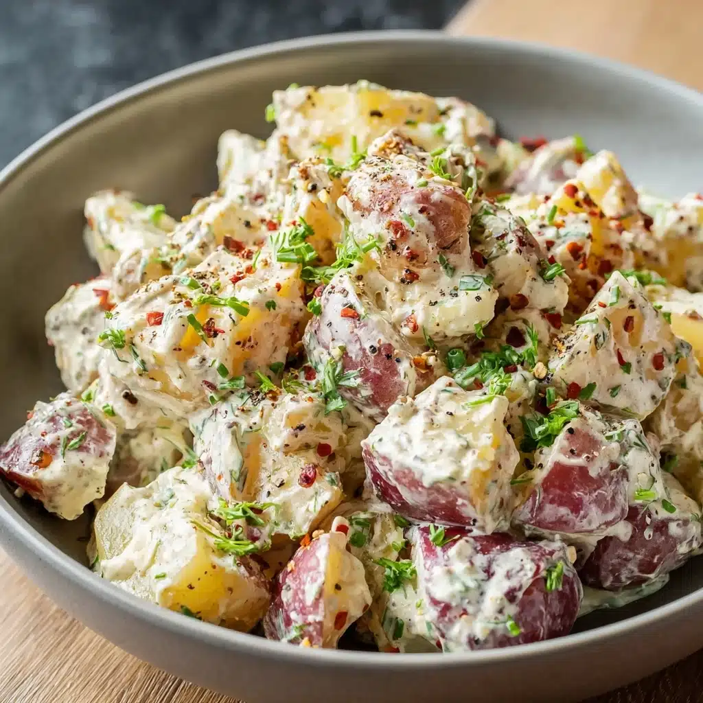 Steakhouse Potato Salad Loaded - Recipe Image