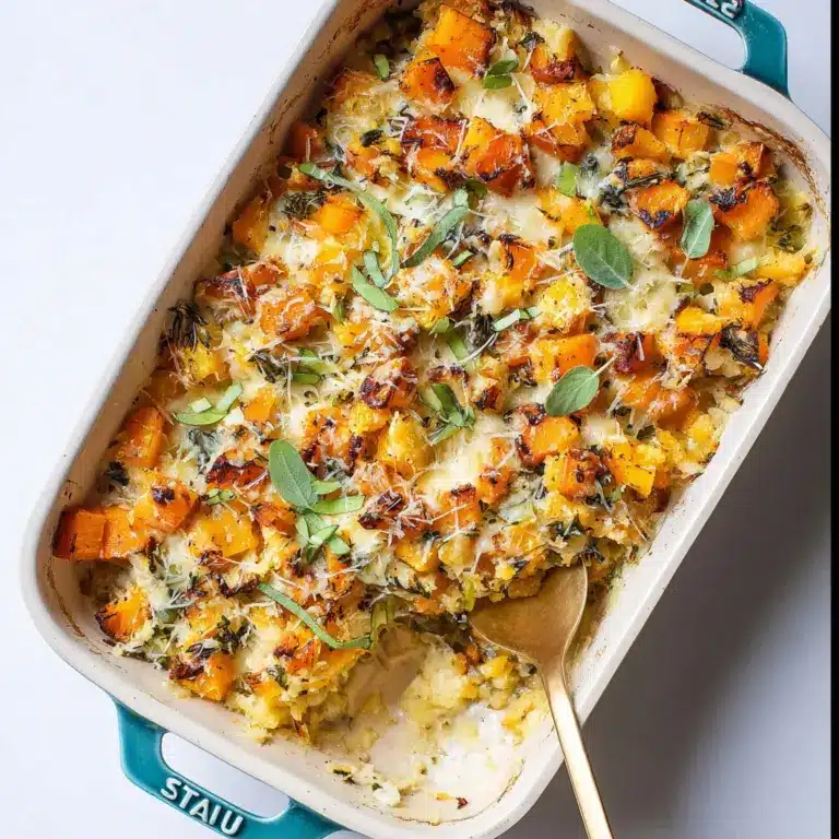 Sage Butternut Squash Gratin Recipe