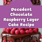 Chocolate Raspberry Layer Cake Recipe