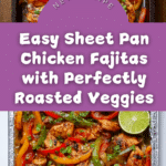 Sheet Pan Chicken Fajitas Recipe