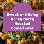 Honey Curry Roasted Cauliflower Recipe