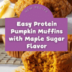 Easy Protein Pumpkin Muffins Recipe