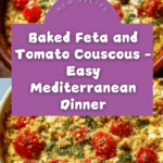 Feta and Tomato Couscous Bake Recipe