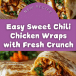 Sweet Chili Chicken Wraps Recipe