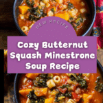 Butternut Squash Minestrone Recipe