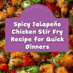 Spicy Jalapeño Chicken Stir Fry Recipe