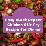 Easy Black Pepper Chicken Recipe