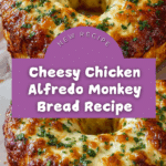 Chicken Alfredo Monkey Bread Recipe
