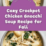Crockpot Chicken Gnocchi Soup Recipe