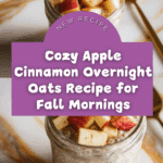 Apple Cinnamon Overnight Oats Recipe