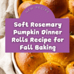 Rosemary pumpkin dinner rolls Recipe