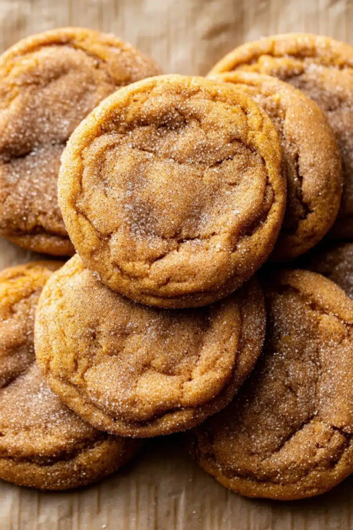 Pumpkin Snickerdoodle Cookies Recipe - Recipe Image