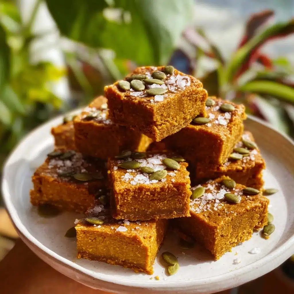 Brown Butter Pumpkin Blondies Recipe - Recipe Image