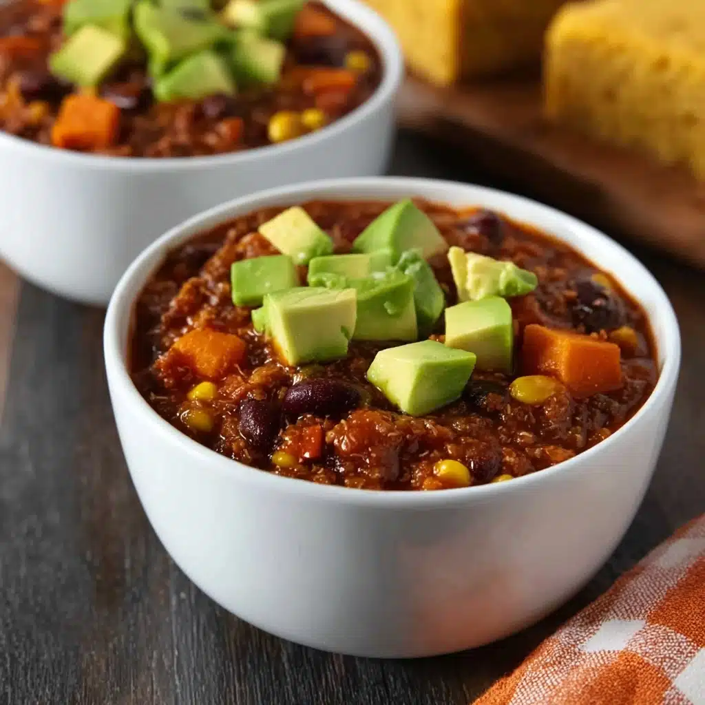 Lentil Sweet Potato Chili Recipe - Recipe Image