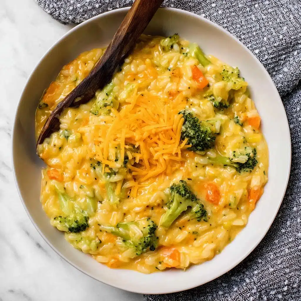 Broccoli Cheddar Orzo Recipe - Recipe Image