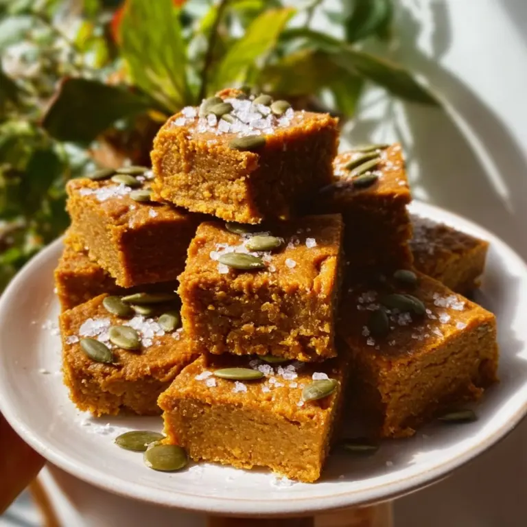Brown Butter Pumpkin Blondies Recipe