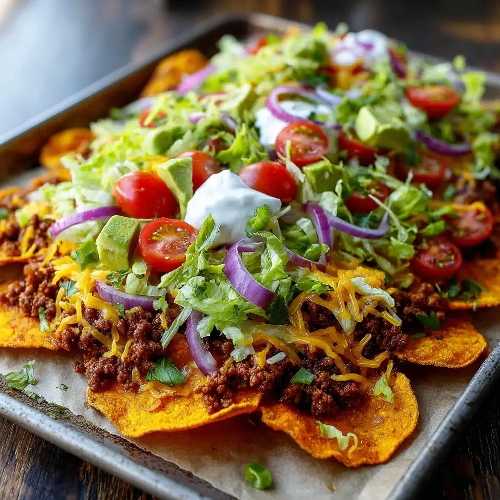 Loaded Sweet Potato Nachos Recipe - Recipe Image
