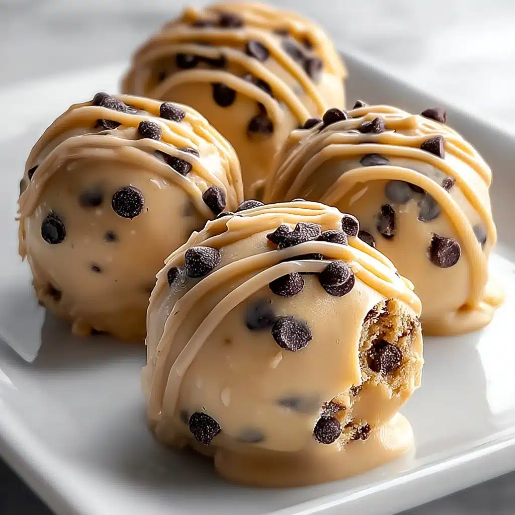 Peanut Butter Bites with Chocolate Chips Recipe - Recipe Image