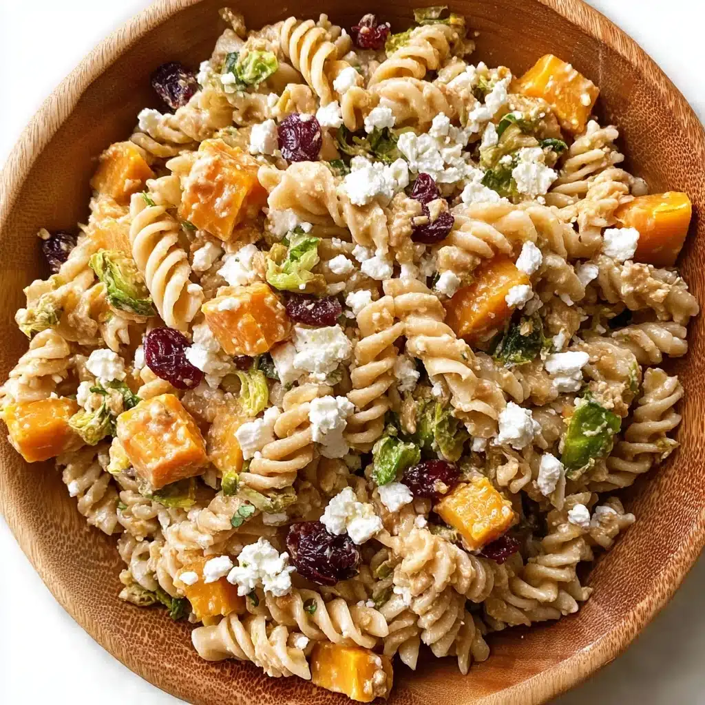 Fall Pasta Salad with Butternut Squash and Brussels Recipe - Recipe Image