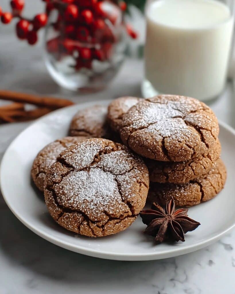 Tasty Chewy Chai Spiced Molasses Cookies Recipe