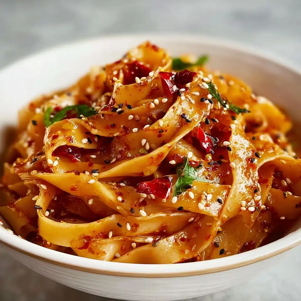 Spicy Chili Garlic Noodles Recipe - Recipe Image