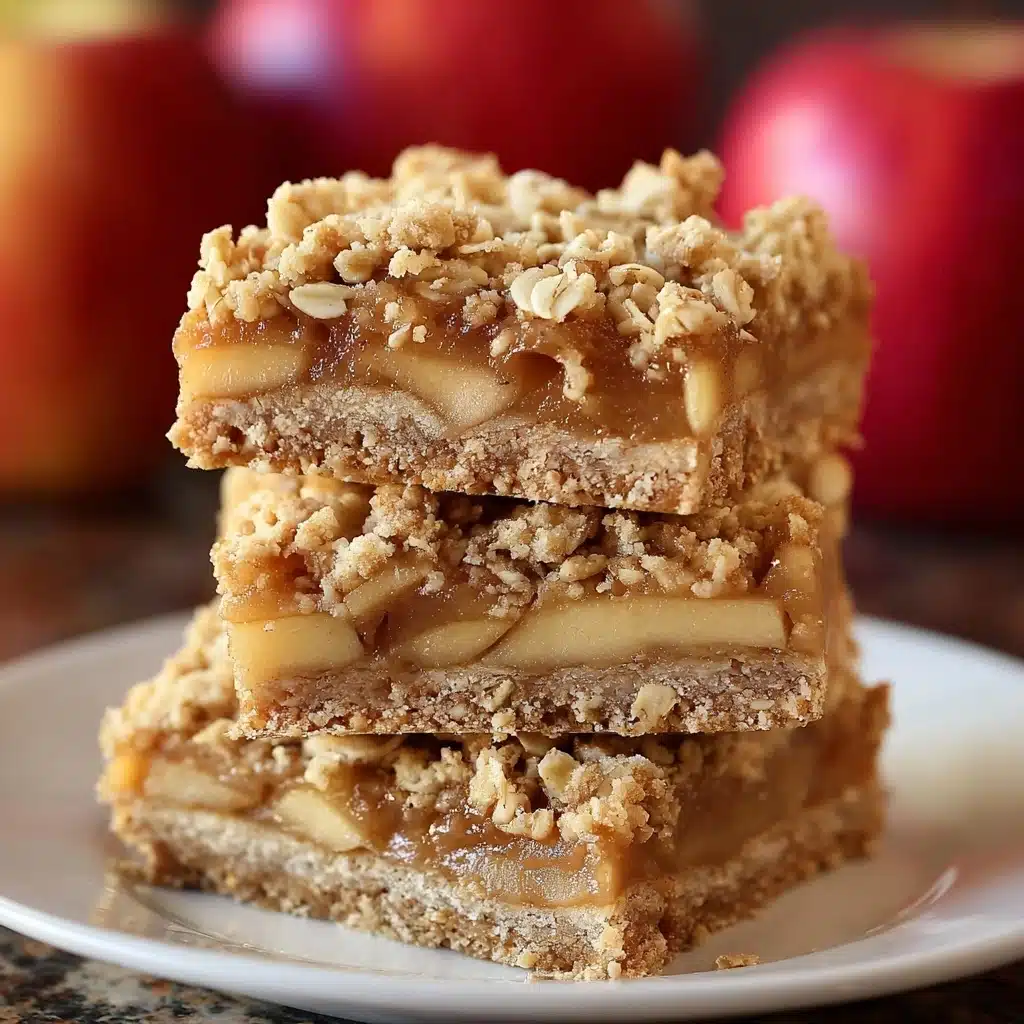 Easy Apple Crisp Bars Recipe - Recipe Image