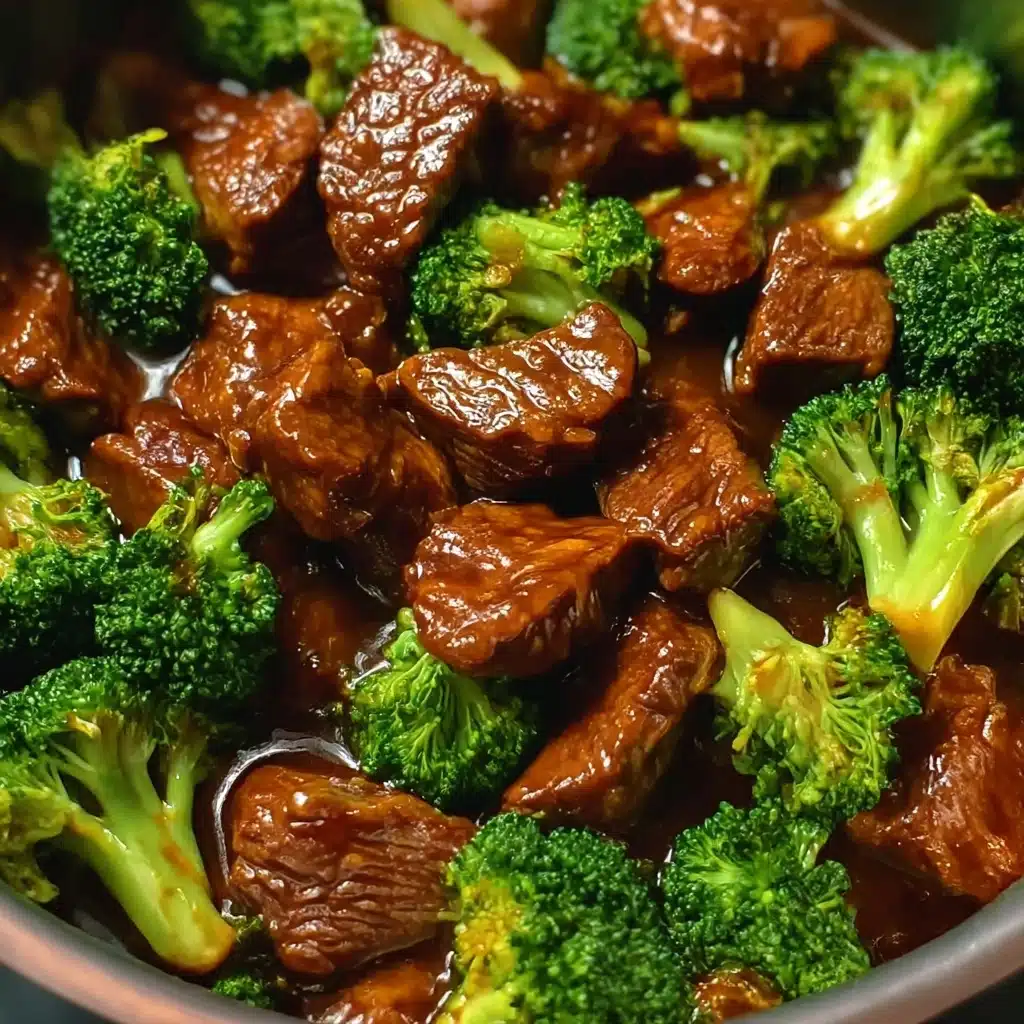 Easy Ginger Garlic Instant Pot Beef and Broccoli Recipe - Recipe Image