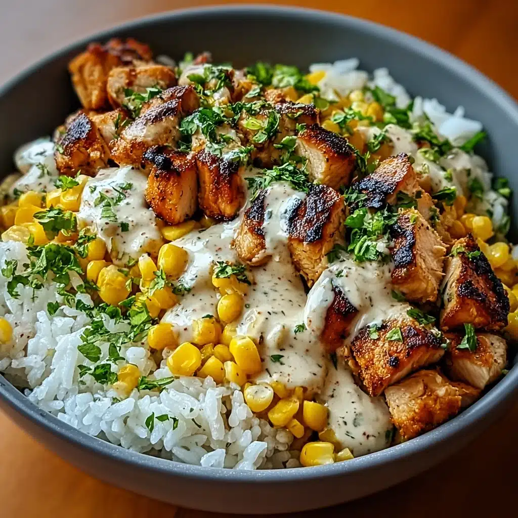Street Corn Chicken Rice Bowl Recipe - Recipe Image