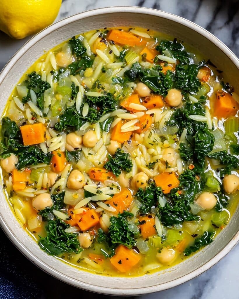 Orzo Vegetable Soup Recipe