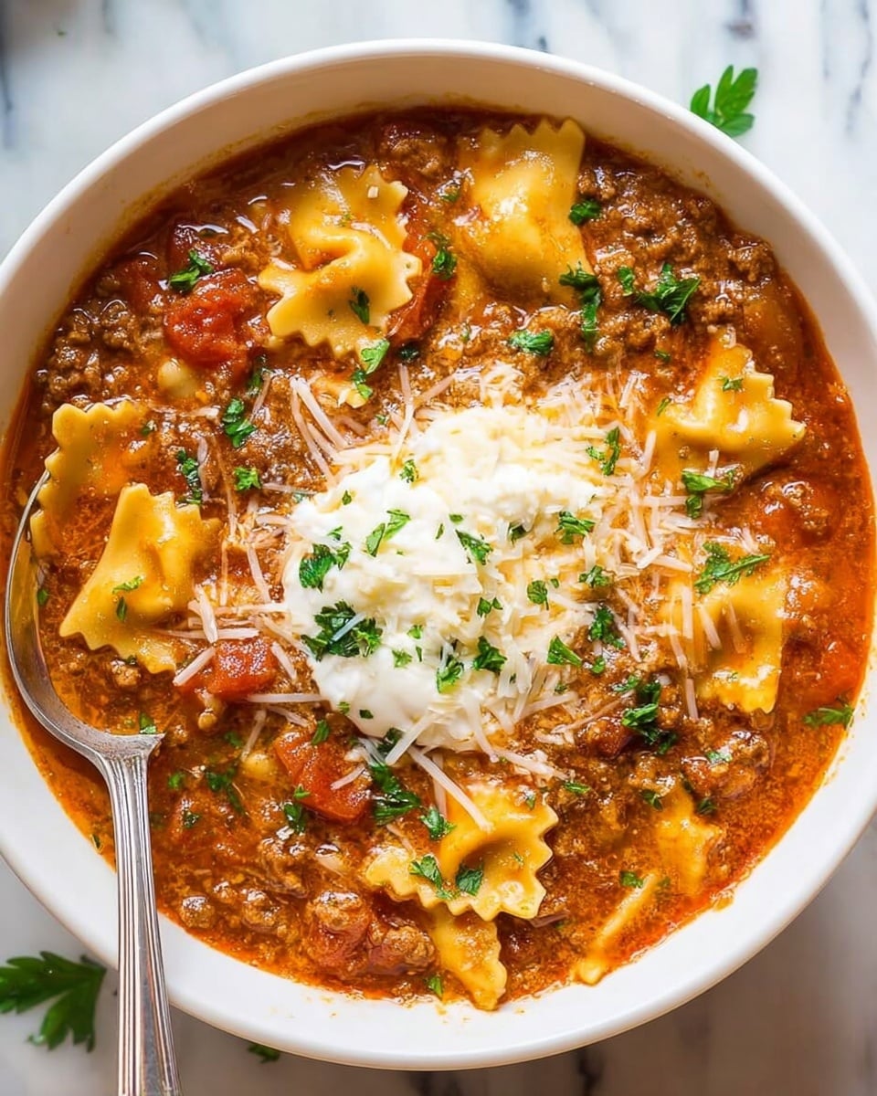 Lasagna Soup Recipe