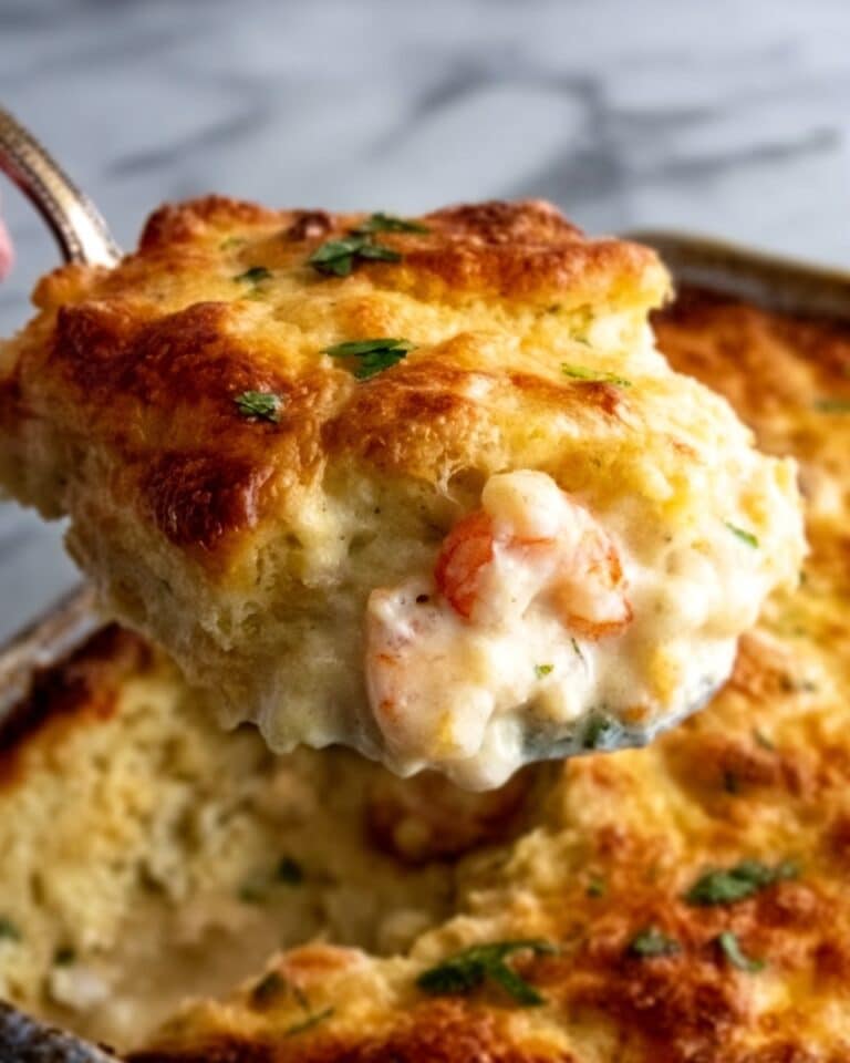 Cheddar Bay Biscuit Seafood Pot Pie Recipe