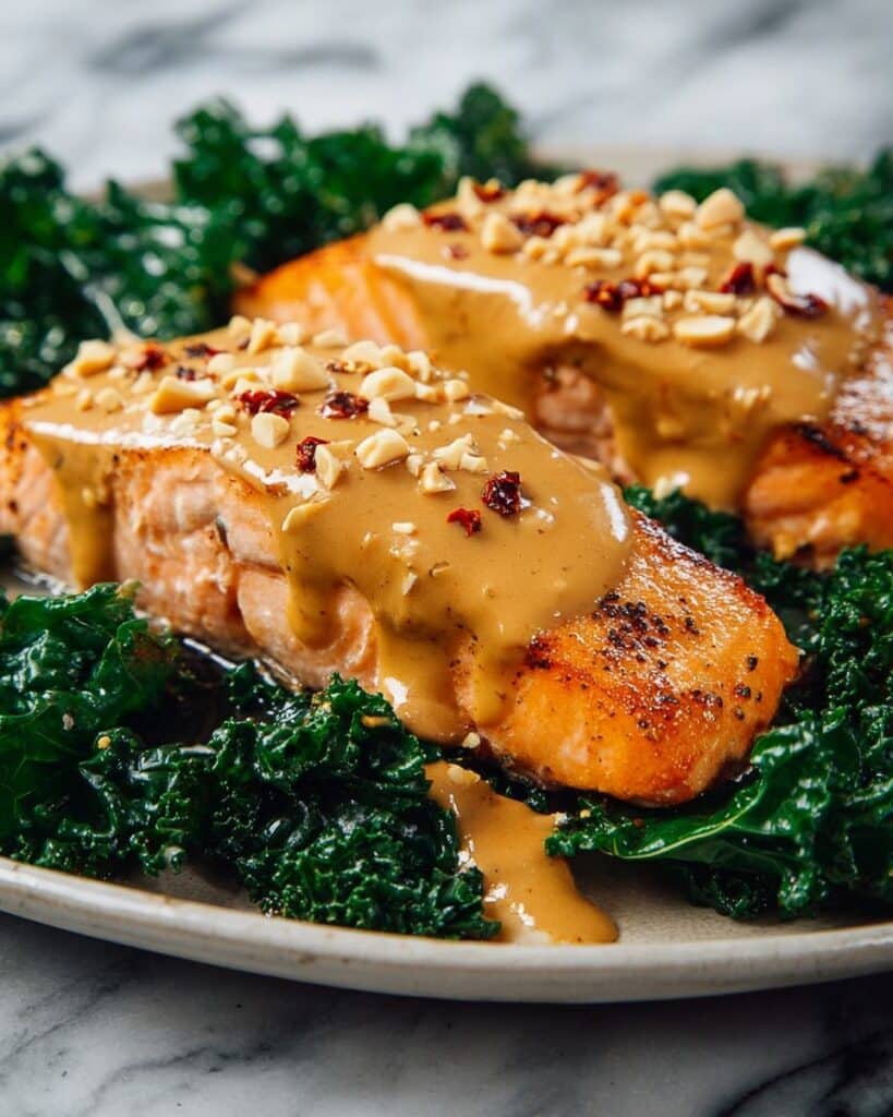 Baked Peanut Salmon Recipe