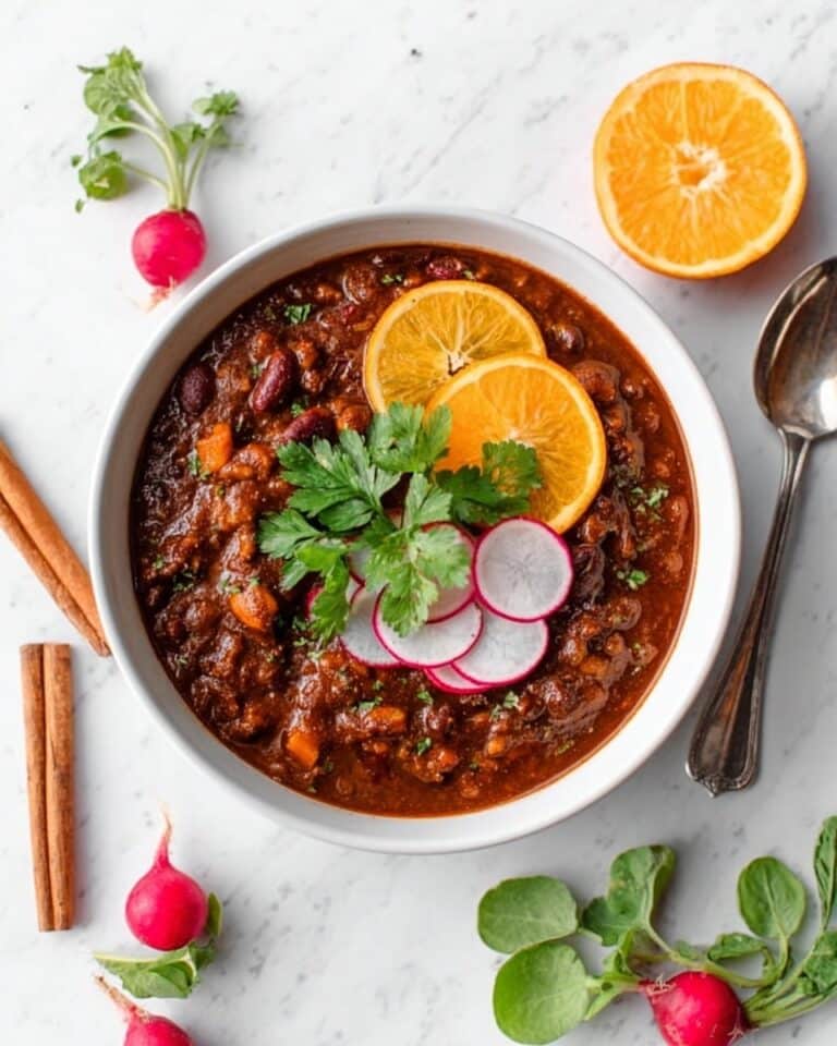 Florida Orange Juice Slow Cooked Chili Recipe