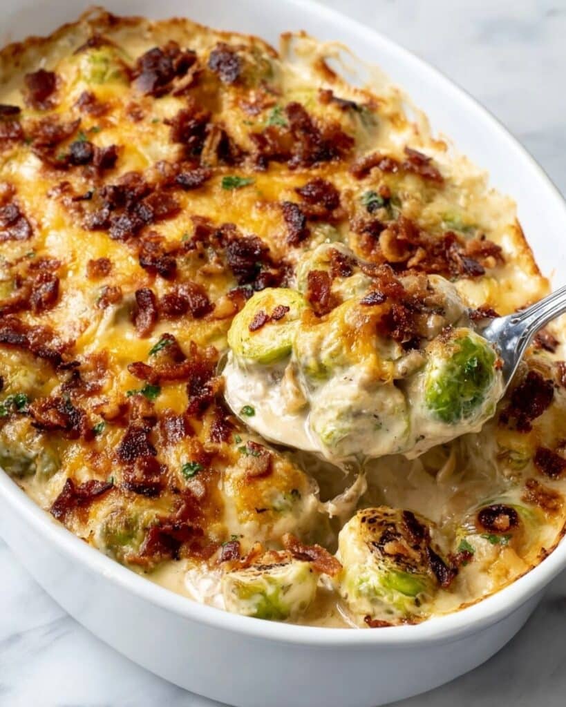 Easy Brussels Sprouts Casserole Recipe