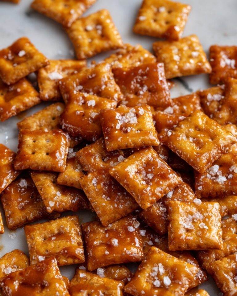 Salted Caramel Crackers Snack Bites Recipe