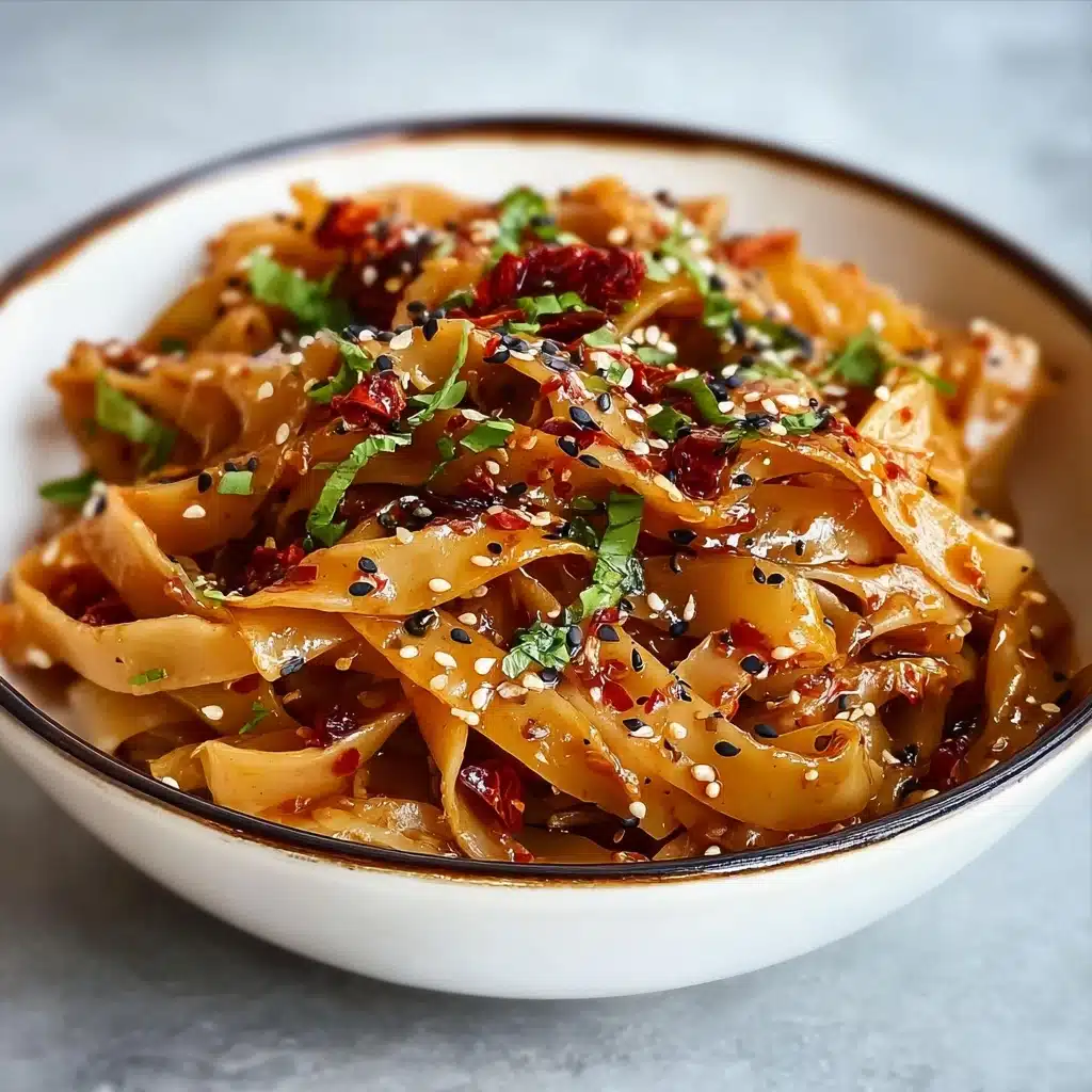 Spicy Chili Garlic Noodles Recipe