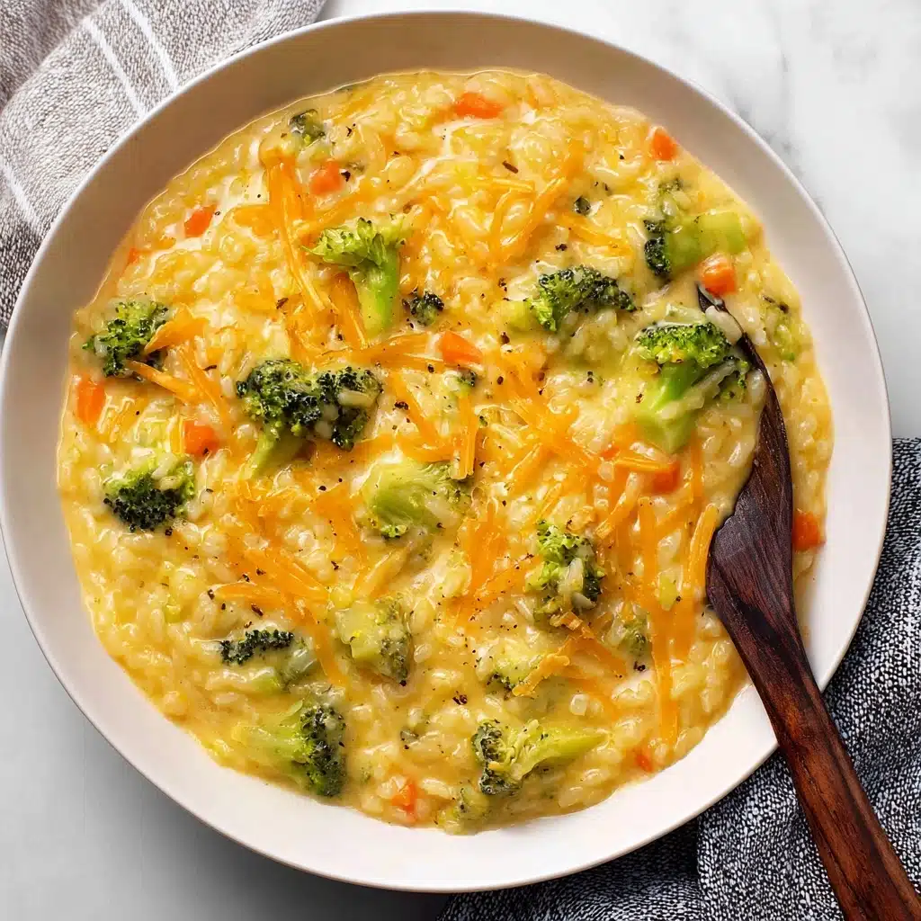 Broccoli Cheddar Orzo Recipe