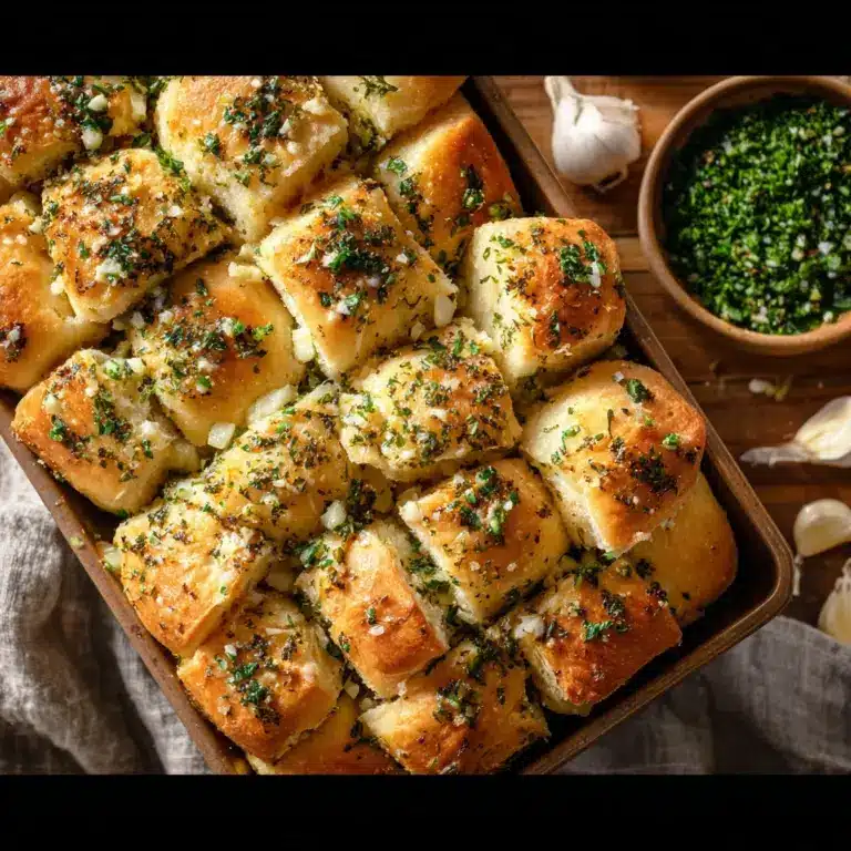 Pull Apart Garlic Bread Recipe