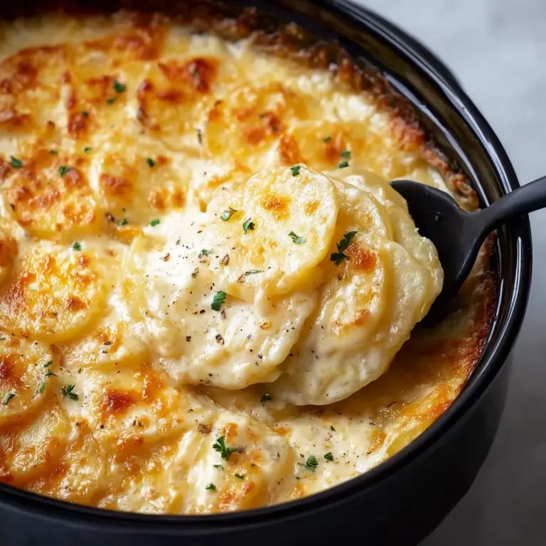 Slow Cooker Scalloped Potatoes Recipe
