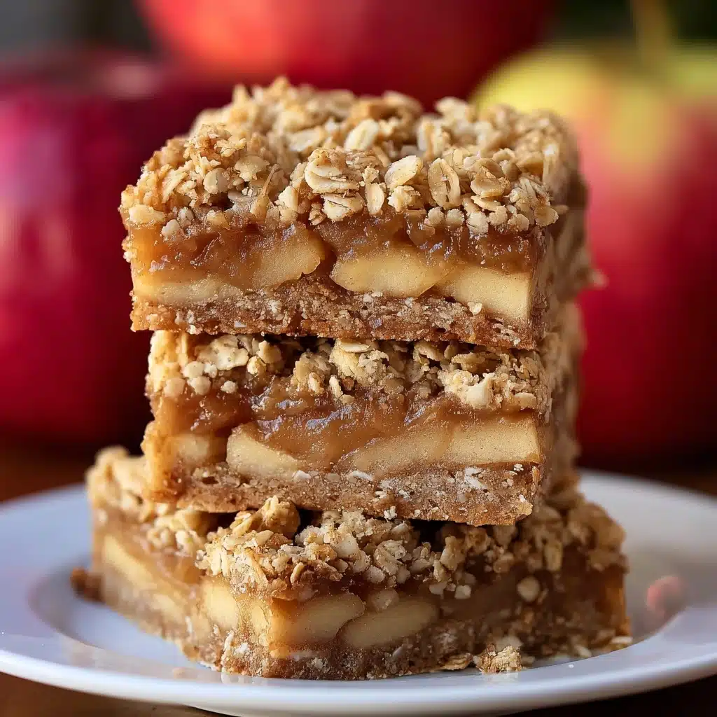 Easy Apple Crisp Bars Recipe - Recipe Image